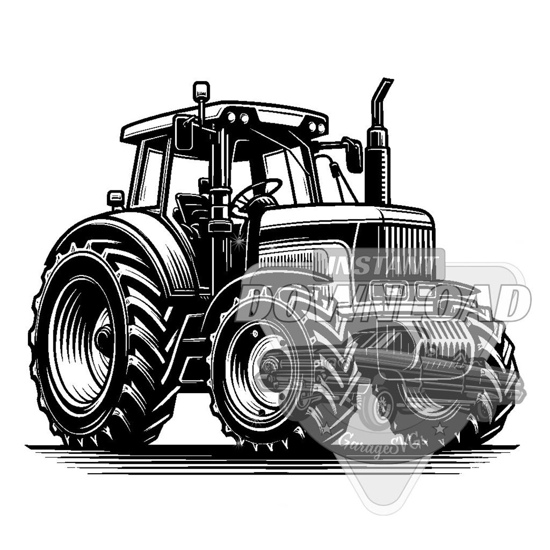 Agricultural Tractor SVG Bundle