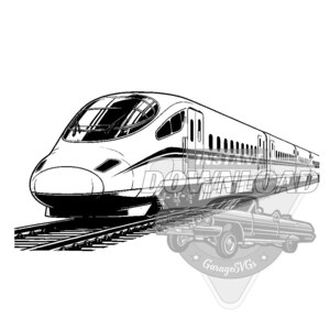 Shinkansen SVG bundle