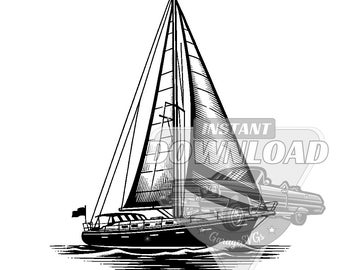 Sailboat SVG bundle