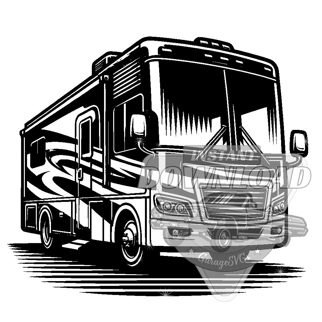 Class A RV SVG Bundle - Etsy