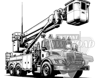 Lot camion seau SVG