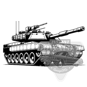 Battle Tank SVG bundle