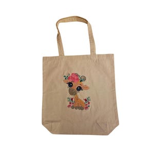 Baby Giraffe Tote Bag