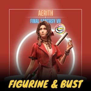 Final Fantasy 7 - Aerith - Statue & Bust