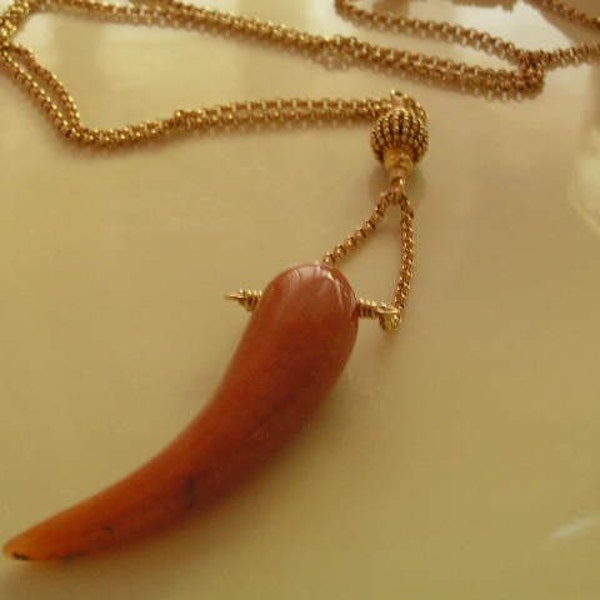 Mariah Necklace in Red Aventurine