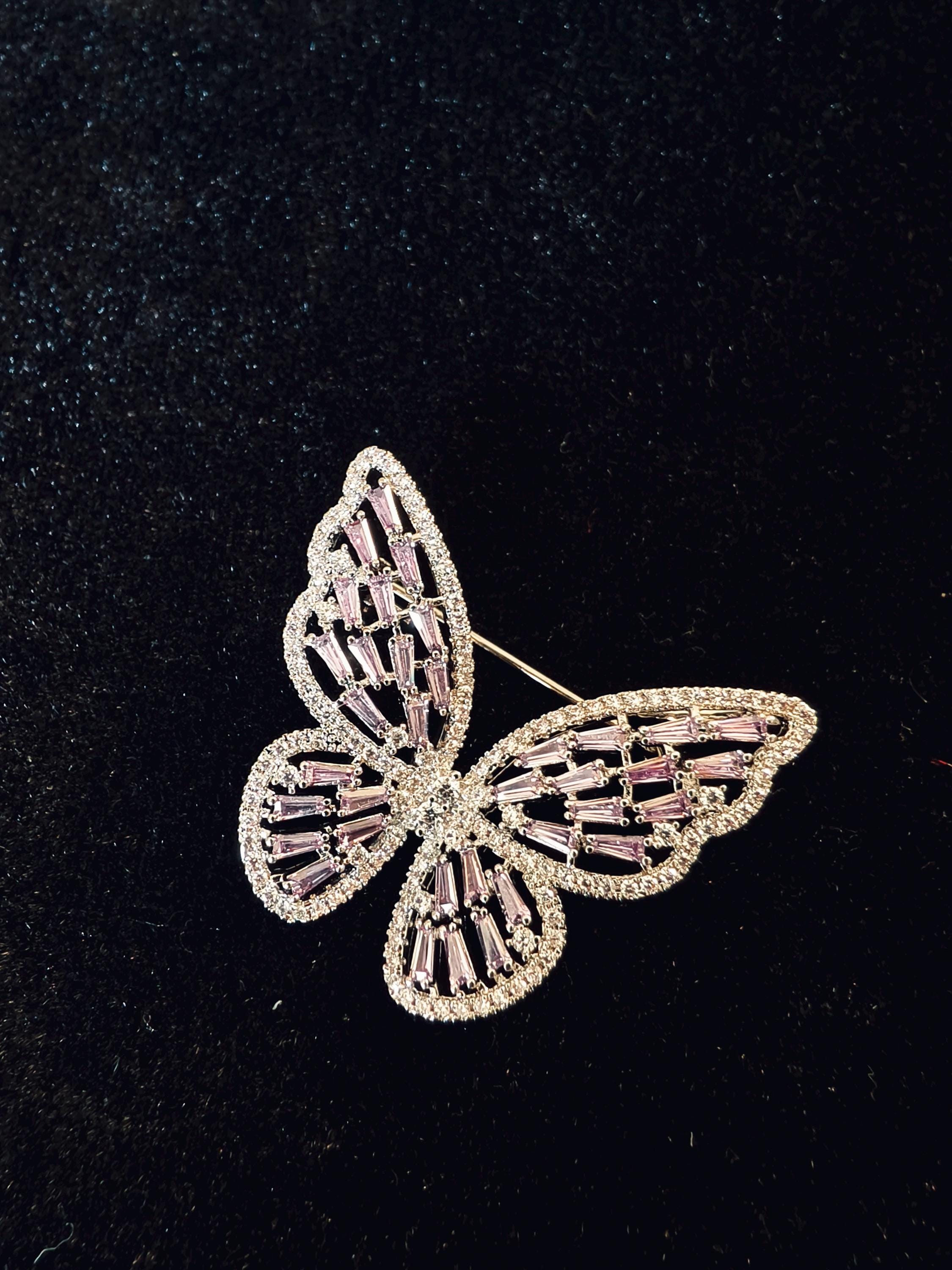 Swarovski Pin Butterfly - Etsy