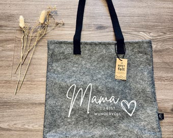 Mama Tasche Geburtstag, Danke Mama, Geschenk Mama, Nachhaltige Tasche, Beste Mama, Geschenkidee Muttertag, Einkaufstasche, Beutel