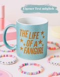 Fangirl Merch Tasse Taylor, The Life of a Fangirl Tasse, Neues Album TS12, Swift, Showgirl, Kaffeebecher, Geschenk für Taylor Fan, TLOAS
