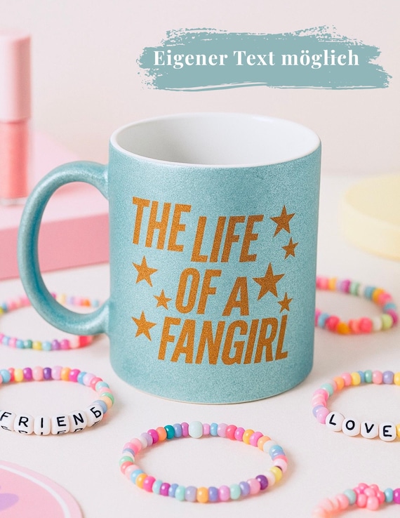 Fangirl Merch Tasse Taylor, The Life of a Fangirl Tasse, Neues Album TS12, Swift, Showgirl, Kaffeebecher, Geschenk für Taylor Fan, TLOAS