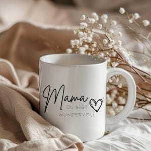 Mama Tasse, Muttertagsgeschenk, Aufmunterung Mama, Geschenk Mama, Muttertag, Boho Tasse, Kaffeebecher Mama, Geburtatagsgeschenk Mama
