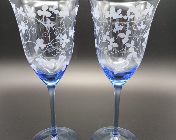 Vintage Wine Glasses