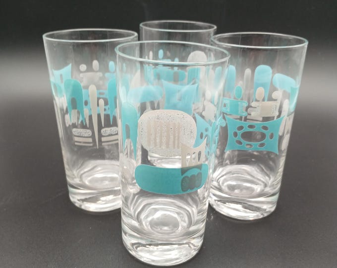 Mid-Century Drinking Tumblers