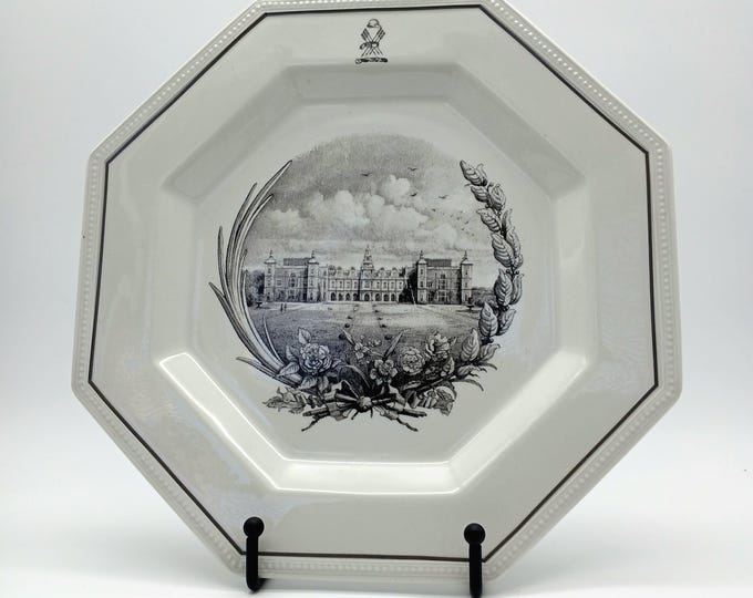 Octagon Ironstone Plate