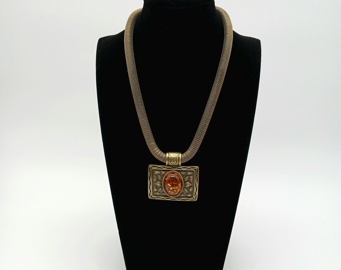 Vintage Medallion Choker