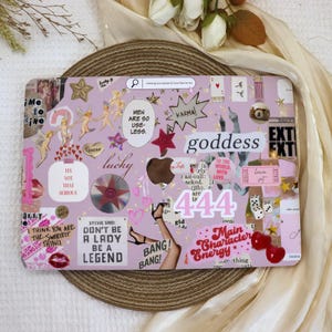 Pink Goddess Collage MacBook Case,New MacBook 2025 Air 15/13 Cover,Apple Laptop Sleeve,Pro 13/14/15/16,2024/2022/2020,M1 M3 M4,Custom Case