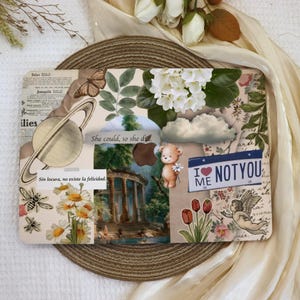 Retro Flowers Collage MacBook Case,New MacBook 2025 Air 15/13 Cover,Apple Laptop Sleeve,Pro 13/14/15/16,2024/2022/2020,M2 M3 M4,Custom Case