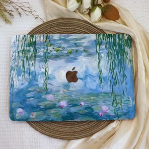 Blue Oilpainting MacBook Case,New MacBook 2025 Air 15/13,Apple Laptop Sleeves,Pro 13/14/15/16,2024/2022/2021,M1 M2 M3 M4,Custom Laptop Case