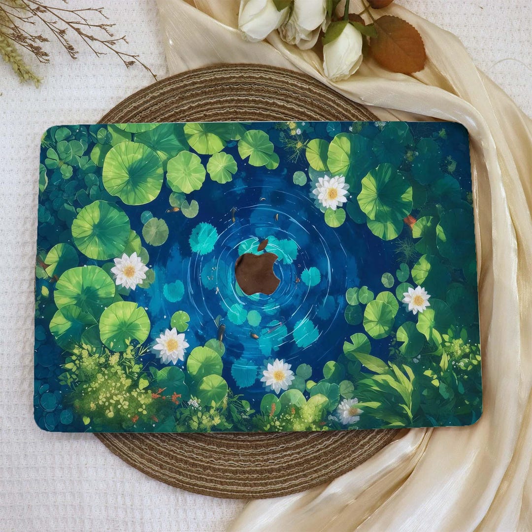 Pool Leaves Paint MacBook Case,new MacBook 2025 Air 15/13,apple Laptop ...