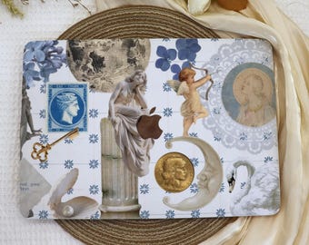 Goddess Statue Collage MacBook Case,New MacBook 2025 Air 15/13 Cover,Apple Laptop Sleeve,Pro 13/14/15/16,2024/2022,M1 M2 M3 M4,Custom Case