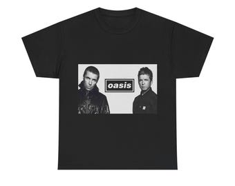 Vintage Oasis Band North America Tour Gray Ringer T Shirt Oasis