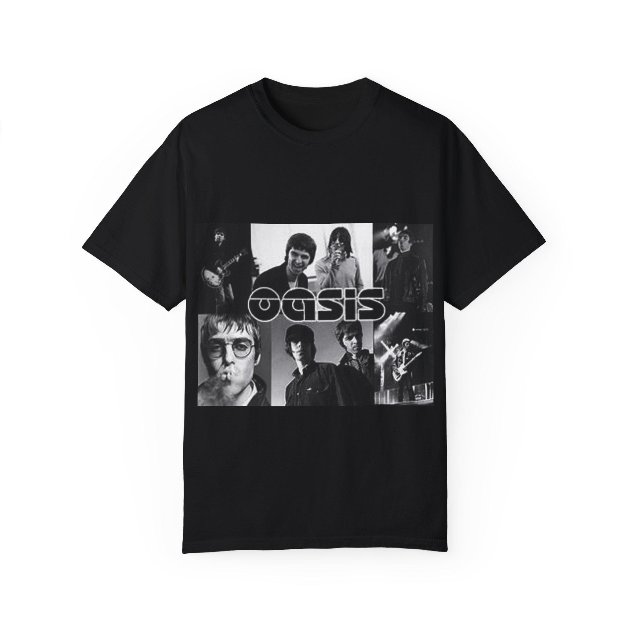 Offizielles Oasis Band T-Shirt 'All Around The World' 1997 - Langarm Shirt Für Echte Fans