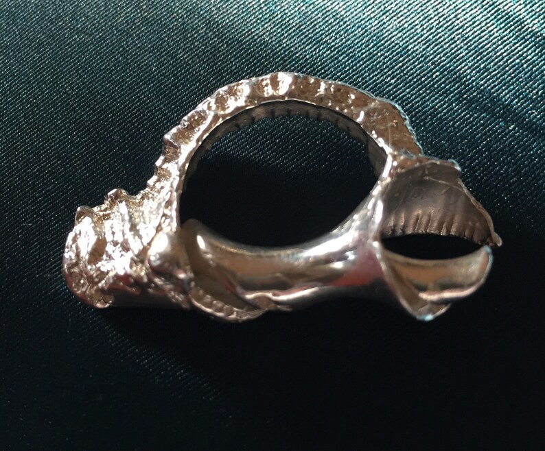Silver conch ring Clearance