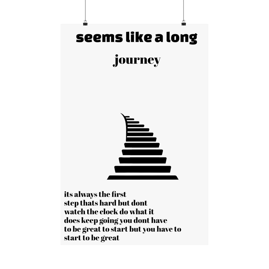 Matte Vertical Motivational Posters - Etsy