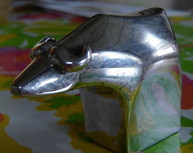 Dansk Design Water Buffalo Paperweight Charity for Animals Etsy
