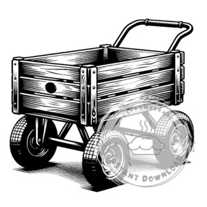 Garden Cart SVG-bundel