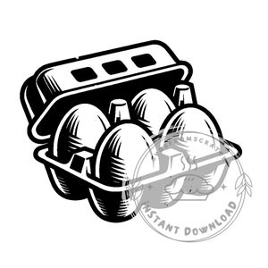 Egg Carton SVG bundle