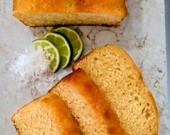 Glutenvrije Coconut Key Lime Pound Cake: dessert in zuidelijke stijl
