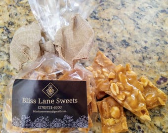 Award Winning Gourmet Peanut Brittle!!! 2 Pounds!! Buttery, Crunchy, & Delicious