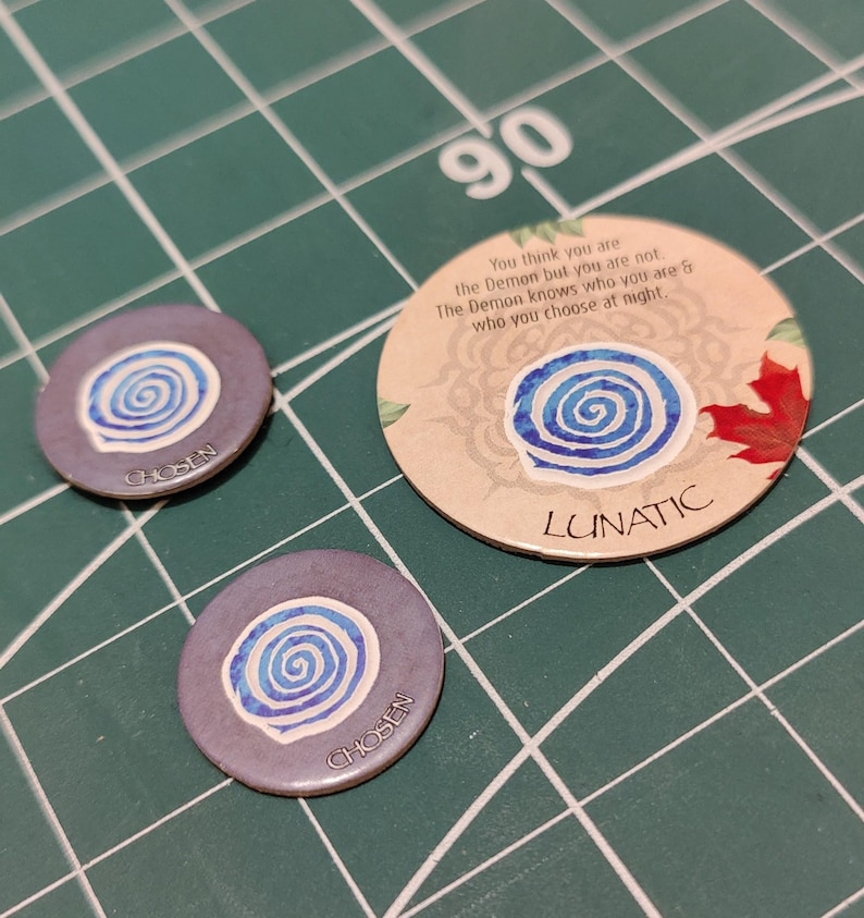 Blood on the Clocktower Loric Token Set - Etsy