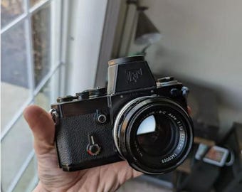 ニコンF/F2ウエストレベルファインダー（拡大鏡付き）：3Dプリント製