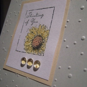 Thinking of You Sonnenblumen Karte