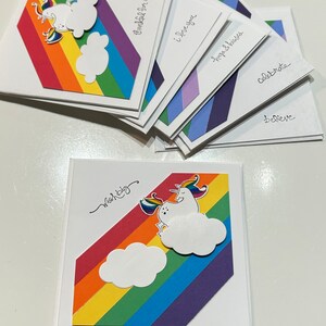 Jeu de cartes Licorne arc-en-ciel - 6 - Set I