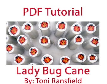 Lady Bug Tutorial for Polymer Clay, PDF