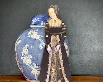 Anne Boleyn Paper Doll: Tudor Geschichte Dekoration (Printable Download)