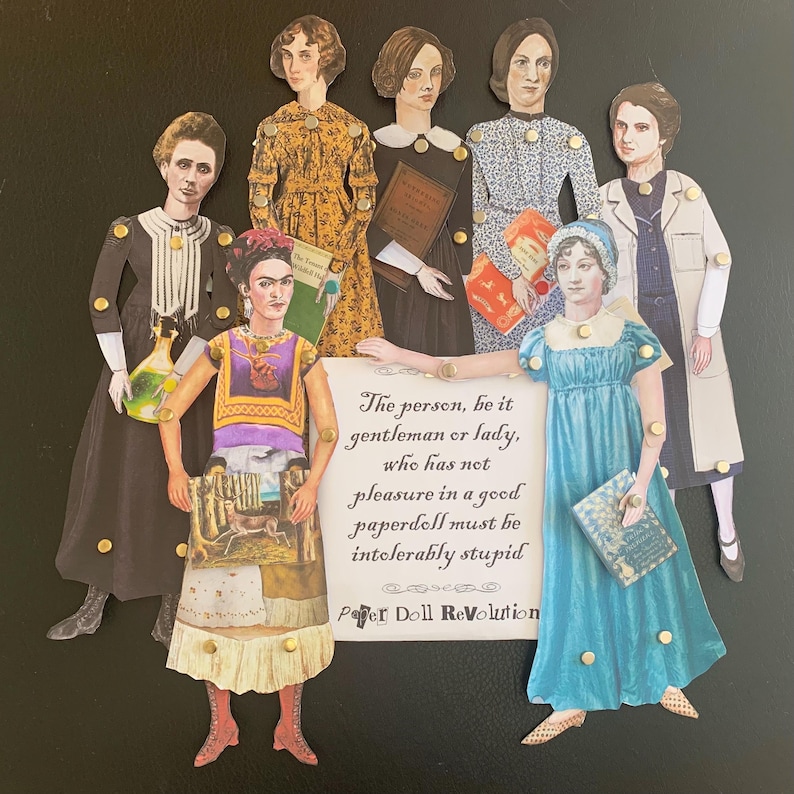 Lee Miller Paper Doll, Photographer Gift, WWII, Lee Decoration