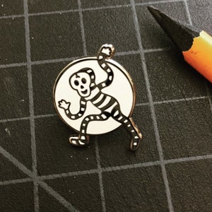 Skellie Enamel Pin