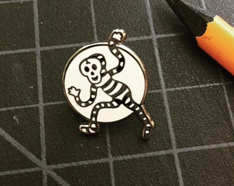 Skellie Enamel Pin