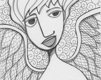 Mermaid Angel (clamshells)