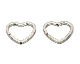 Heart Carabiner Key Chain，Aluminum Carabiner Clips, Backpack Carabiners,Camping Carabina Karabiner,keyring，Carabiner Snap hook clasp spring