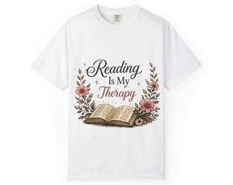 Reading Is My Therapie-Shirt