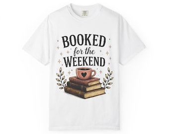 Reserviert für das Wochenende T-Shirt — Book Lover Reading Tee