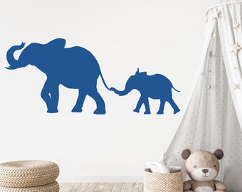 ELEPHANT Vinyl Decal, High Quality Detailed Wall Vinyl Silhouette, Wall Decal 1