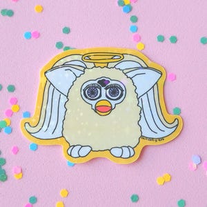 Angel Furby Sticker