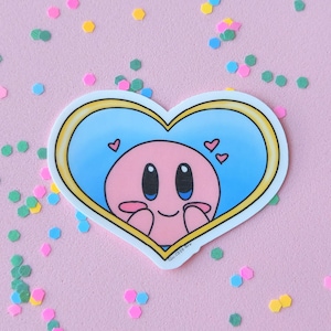 Kirby Herz Sticker