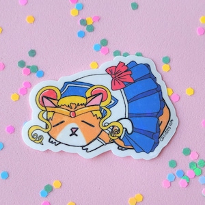 Sailor Moon Kitty Cat Sticker