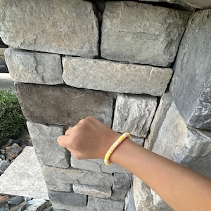 Custom Made Clay Bead Bracelets